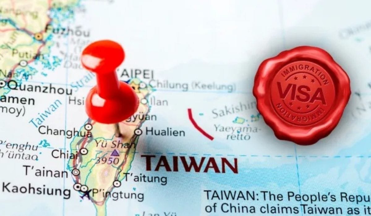 e visa taiwan