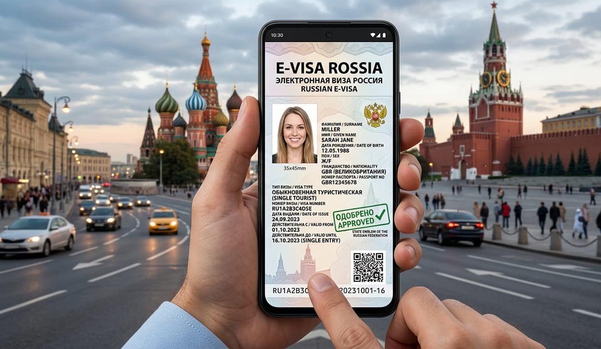 E Visa Rusia