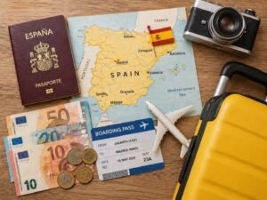 Biaya Itinerary Spanyol