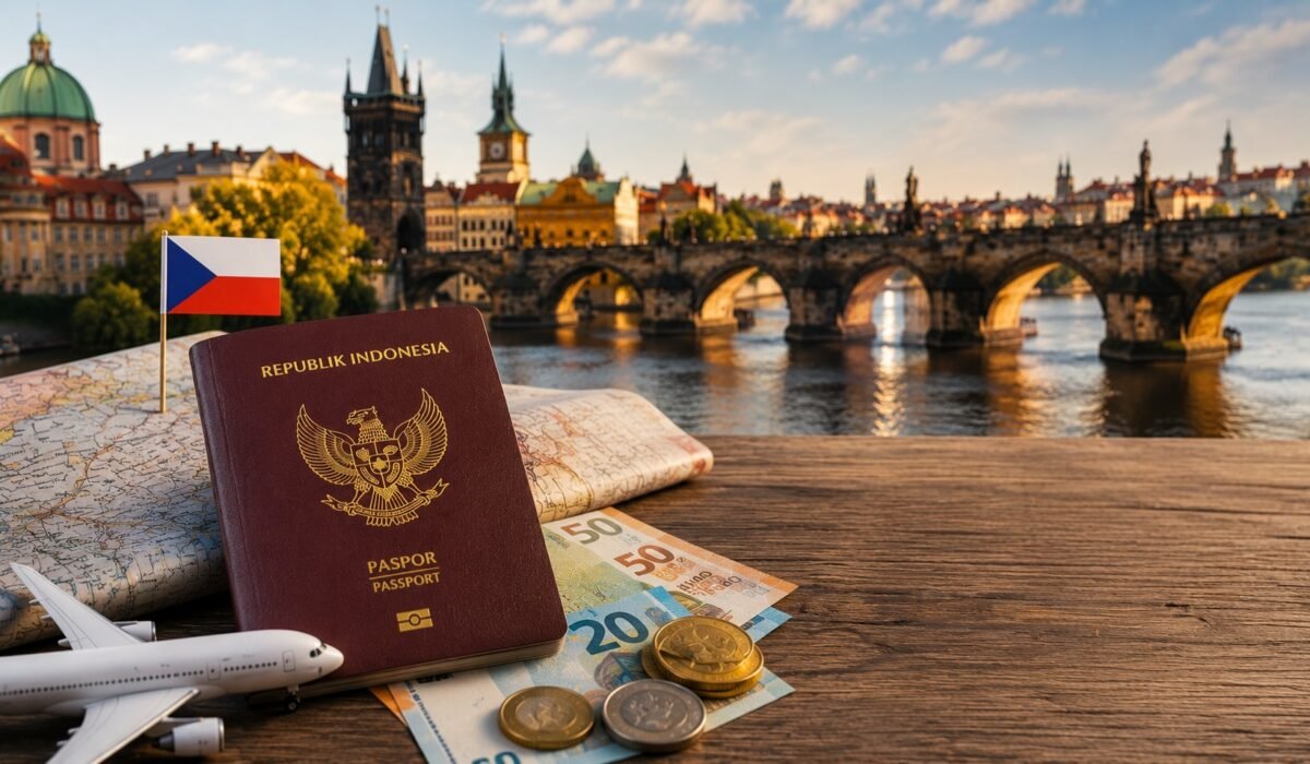 biaya visa Ceko