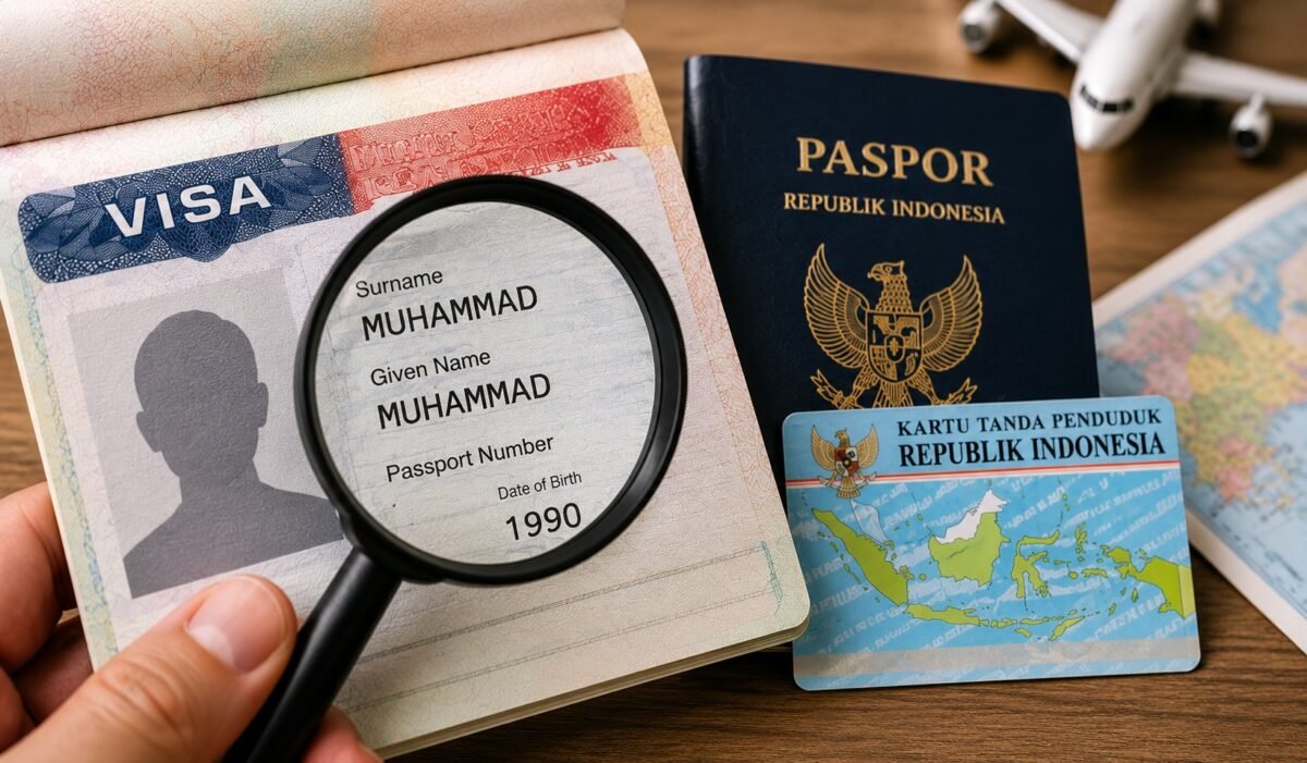 Beda Nama Visa