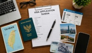 harga visa taiwan