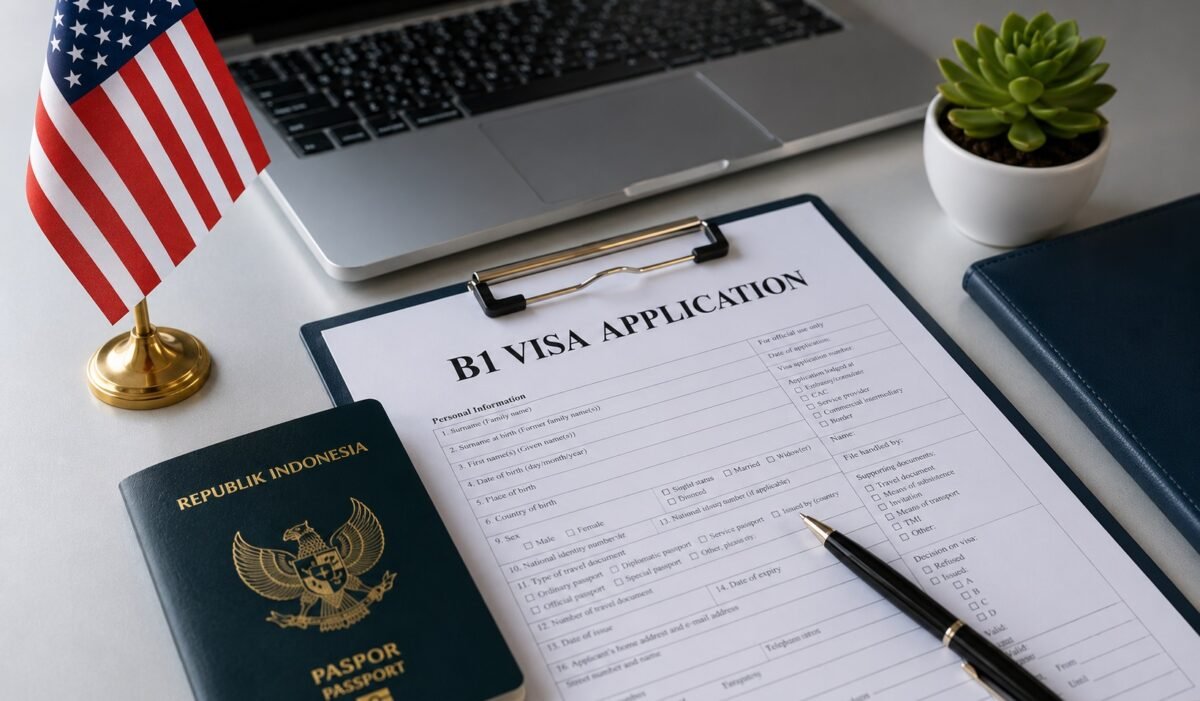 Visa B1 Amerika