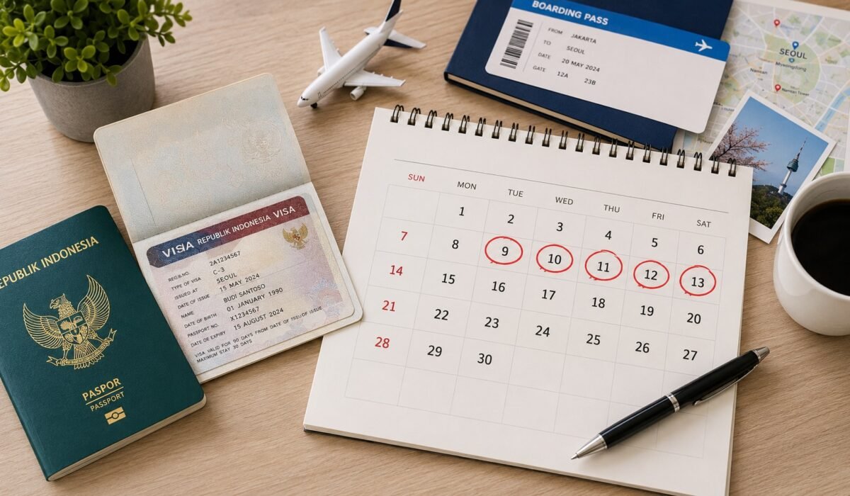 Visa Korea Berapa Lama